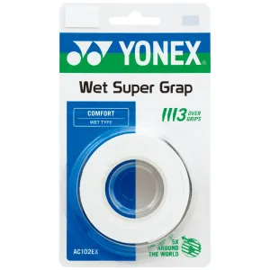 Yonex Super Grap Wet Overgrip - 3 Pack